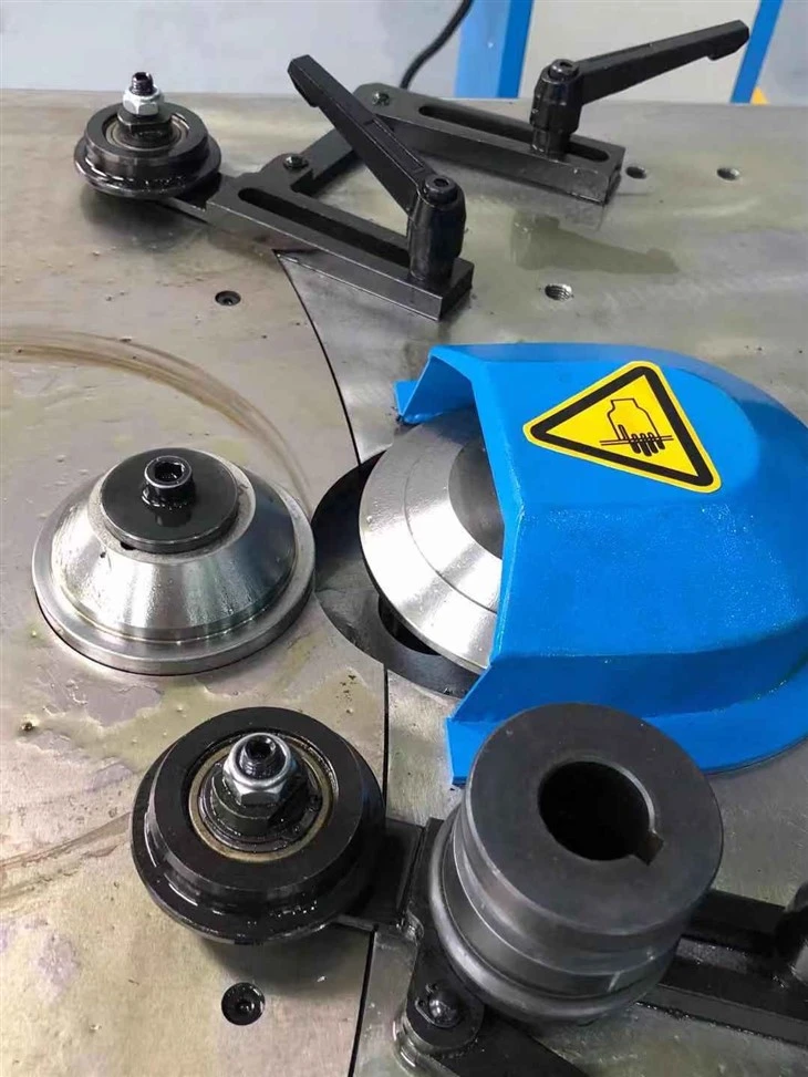 Ac Duct Hydraulic Pipe Elbow Making Machine Gorelocker For Round Duct